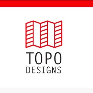 TOPO Designs Light Pack 15L navy Blue with Red pulls & Black YKK zips.